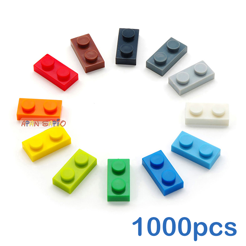 Kids Toys Under 1000 - 1000 stücke 1x2 Punkte DIY Bausteine