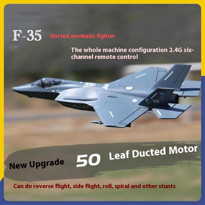 Kids Toys Channel - Elektrische F35 V2 Jet Motor Flugzeug