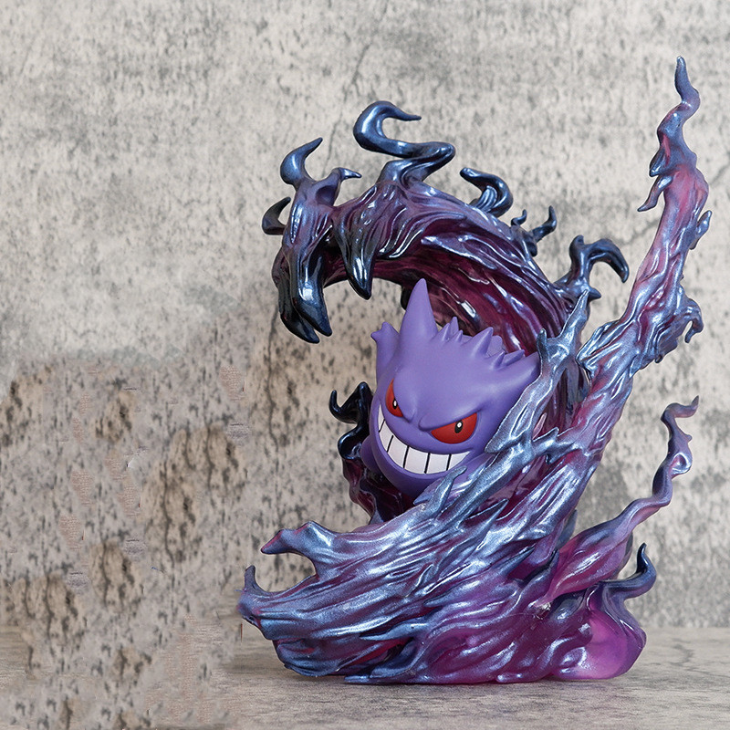 Kids Toys And Games - 19cm Anime Pokemon Gengar Kampfversion PVC-Actionfigur