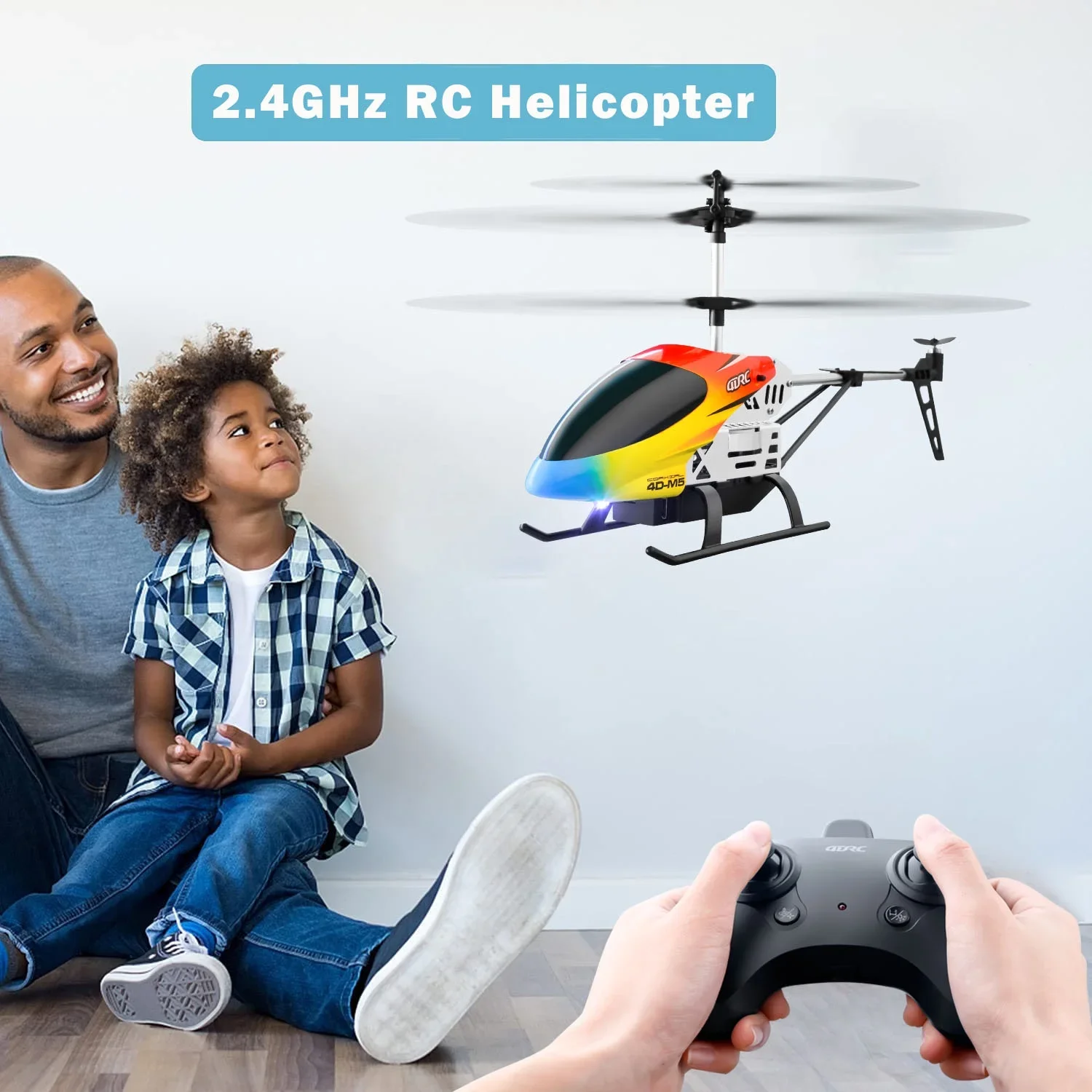Kids Toys Channel - DWi Ferngesteuerter RC-Helikopter mit Gyroskop Höhenhaltung