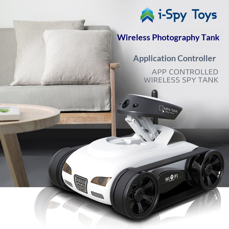Kids Toys Channel - Xian Niu 777-272 WiFi-Telefonfernbedienung 4-Kanal-Raupenpanzer-Spielzeug mit