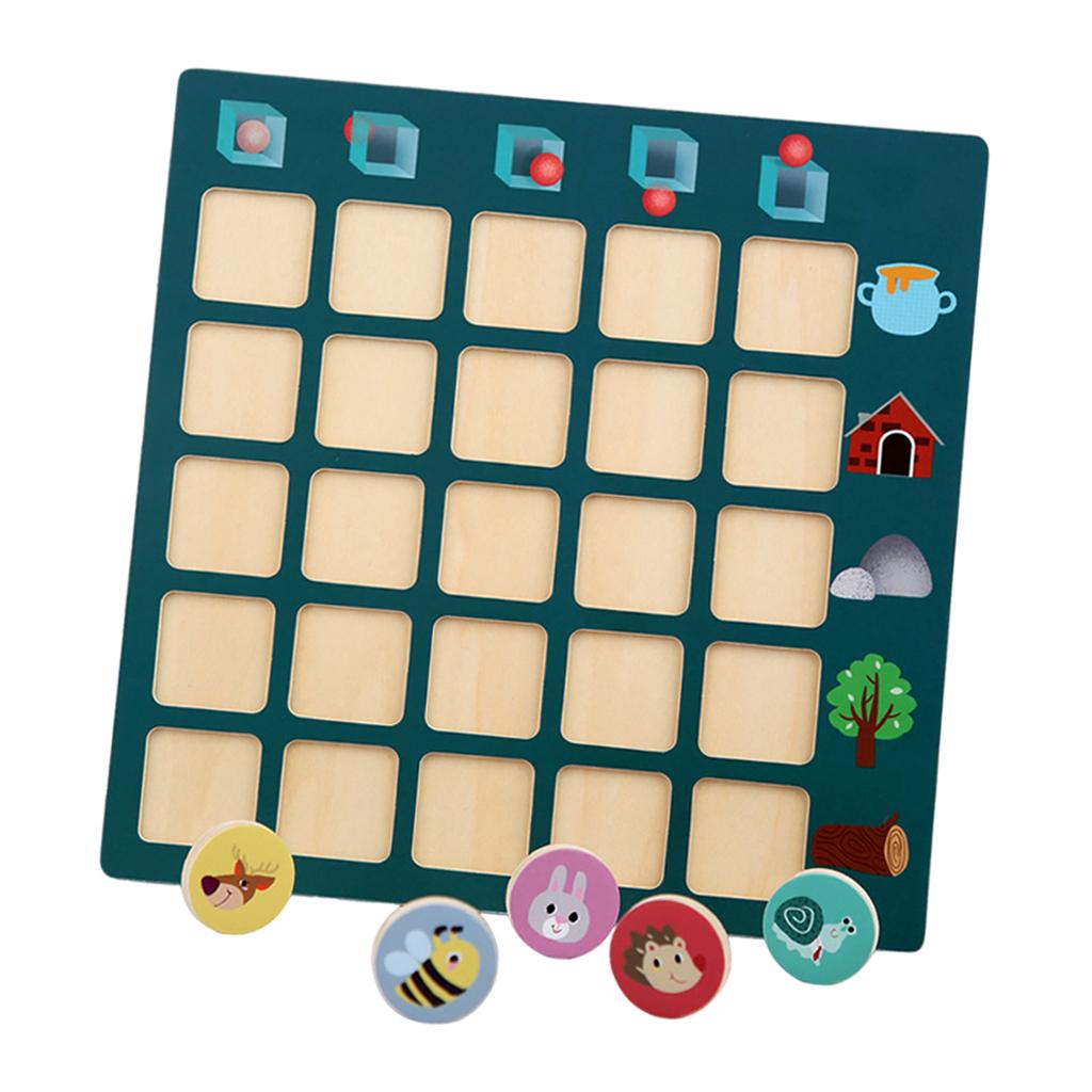 Kids Toys Location - Montessori Richtungsfindungs-Spiel Lernspielzeug für Kinder ab