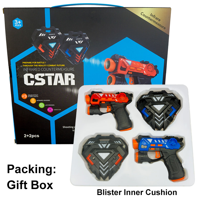 Laser-Tag-Pistolen-Set, elektr – Laser Tag Set Kids Bewertung und Preis