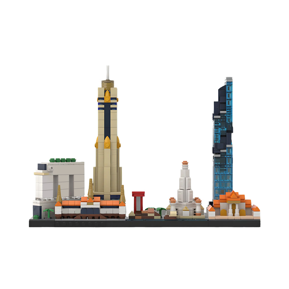 MOC Bangkok Skyline Baustein-M – Kids Toys Bangkok Bewertung und Preis