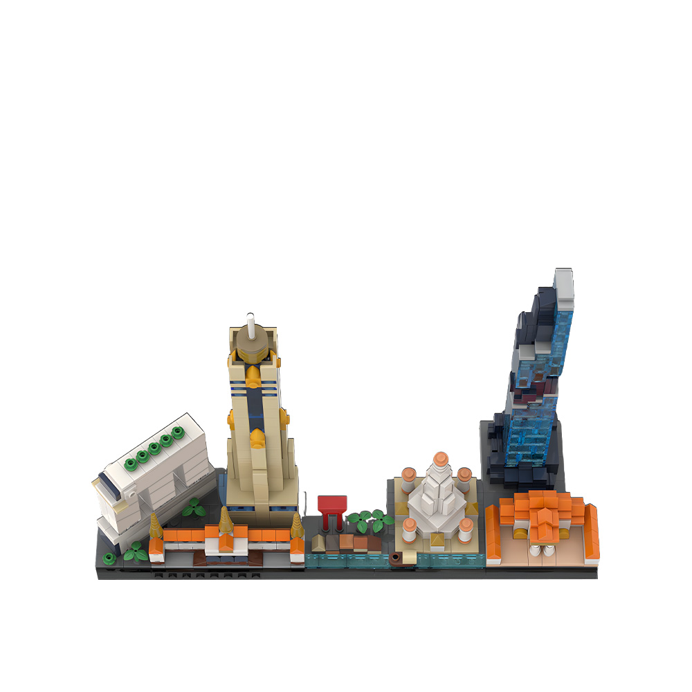 MOC Bangkok Skyline Baustein-M – Kids Toys Bangkok Bewertung und Preis