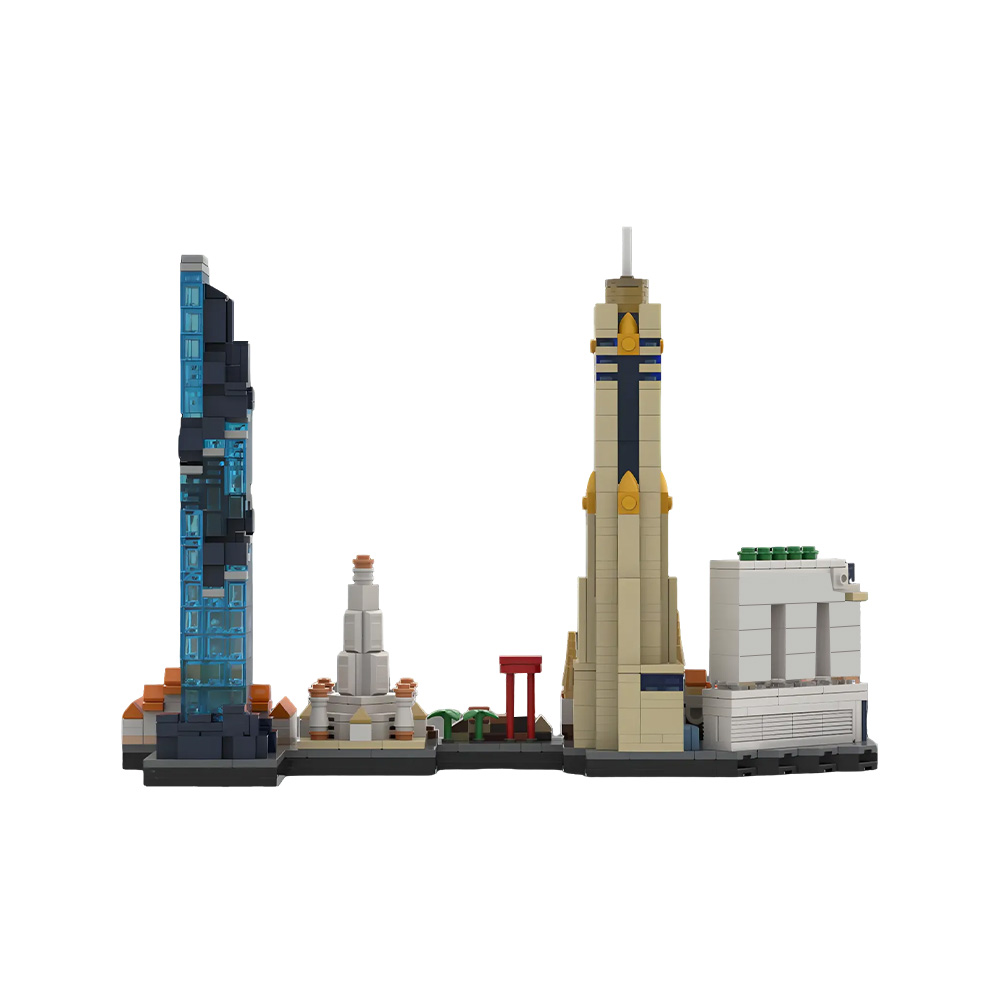 MOC Bangkok Skyline Baustein-M – Kids Toys Bangkok Bewertung und Preis