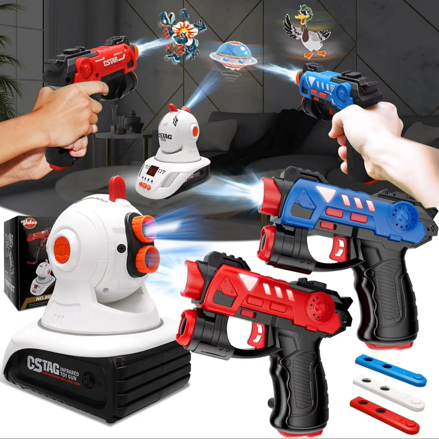 2-Spieler Laser-Tag-Blaster-Se – Laser Tag Set Kids Bewertung und Preis