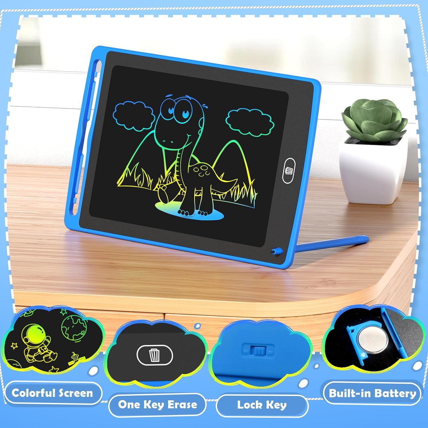 LCD-Schreibtafel für Kinder, 8 – Learning Tablet Kids Bewertung und Preis