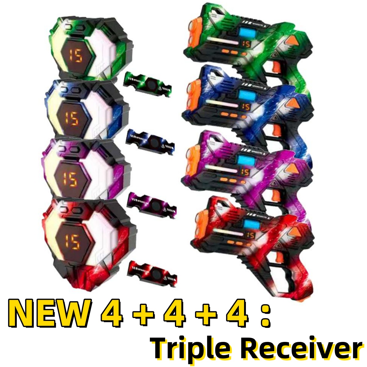 CSTAG 4 x 4 x 4 Laser-Tag-Pist – Laser Tag Set Kids Bewertung und Preis