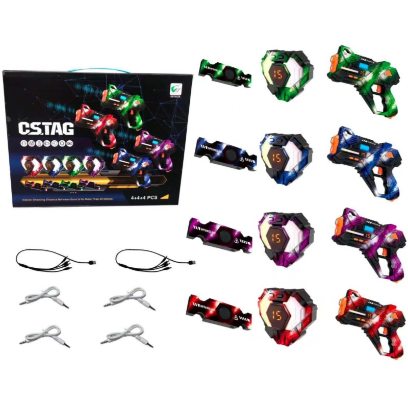 CSTAG 4 x 4 x 4 Laser-Tag-Pist – Laser Tag Set Kids Bewertung und Preis