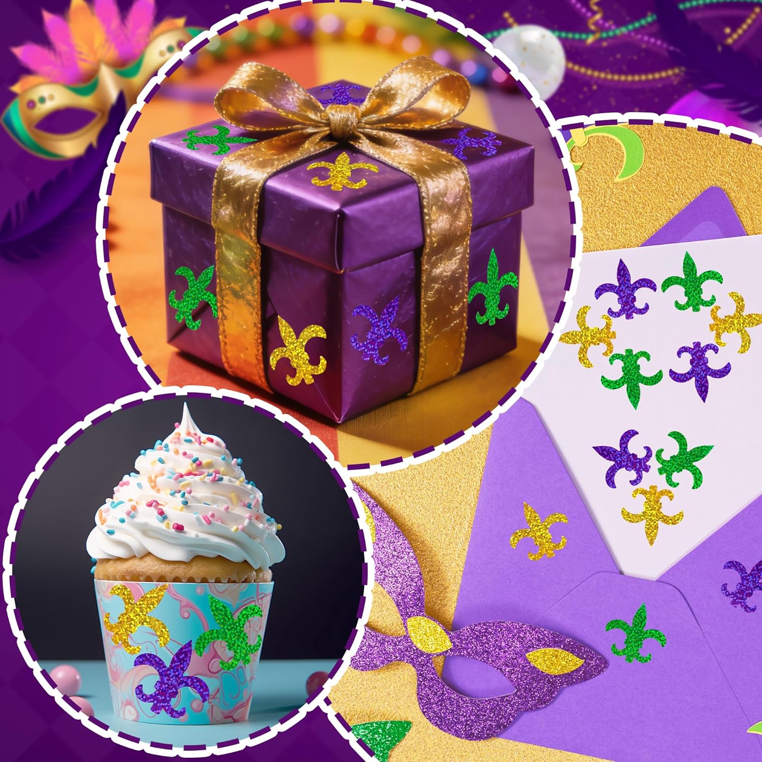 500 Stück Mardi Gras Aufkleber – Laser Tag Set Kids Bewertung und Preis