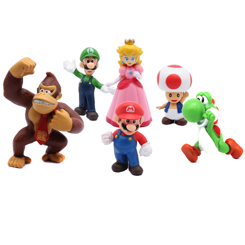 #   6-teiliges Set Super M Bro – Kids Toys Animal Bewertung und Preis